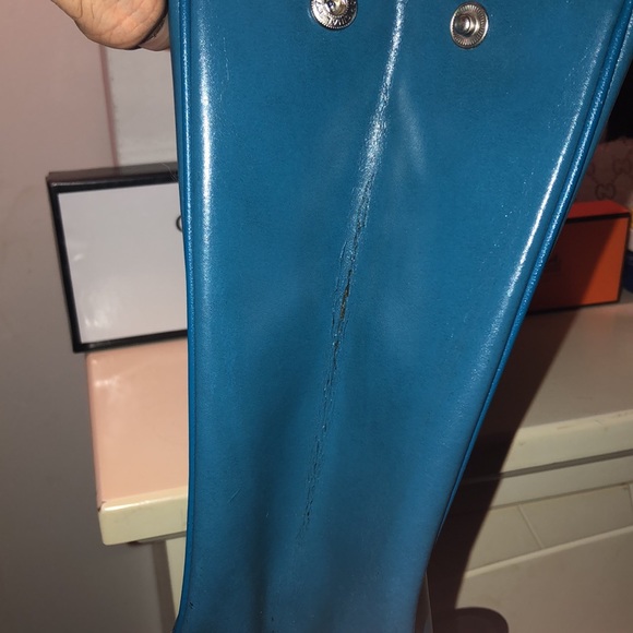 Longchamp Blue ROSEAU ESSENTIAL LARGE Tote Bag - Picture 10 of 13